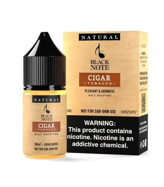 Black Note Cigar Tobacco Salt Likit