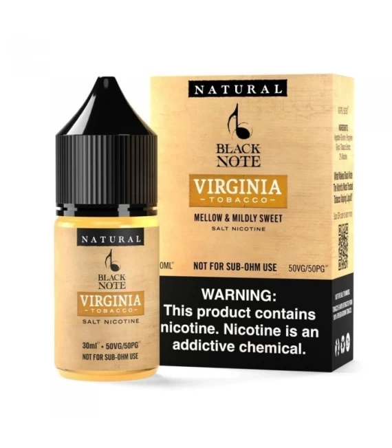 Black Note Virginia Tobacco Salt Likit