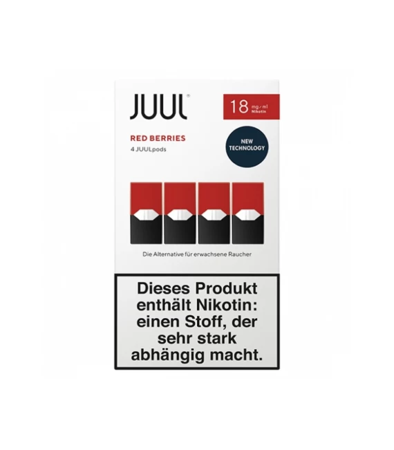 Juul Red Berries 18 mg/ml Pod Kartuş