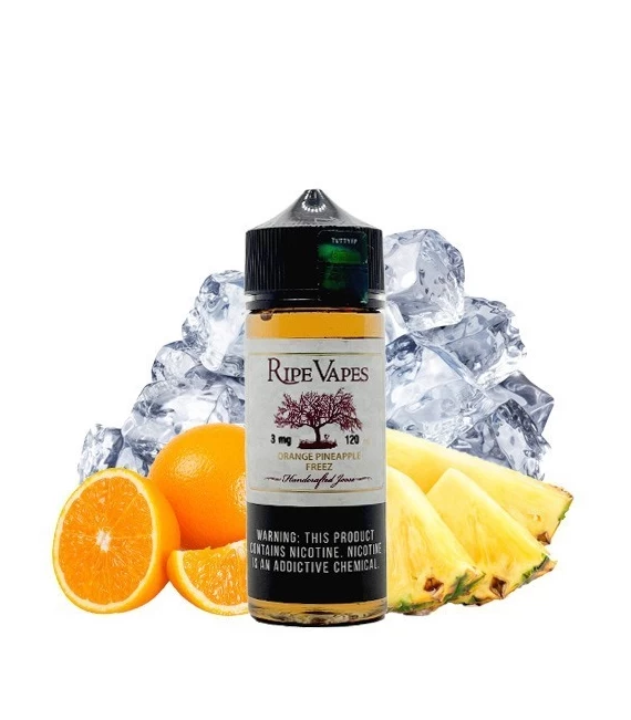 Ripe Vapes Orange Pineapple Freeze (Portakal, Ananas ve Buz)