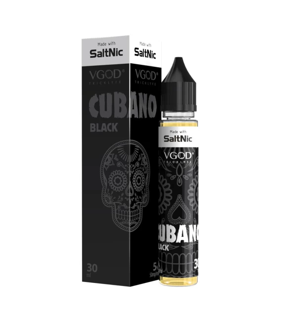 Vgod Cubano Black Salt Likit