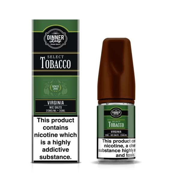 Dinner Lady Select Tobacco Virginia Salt Likit