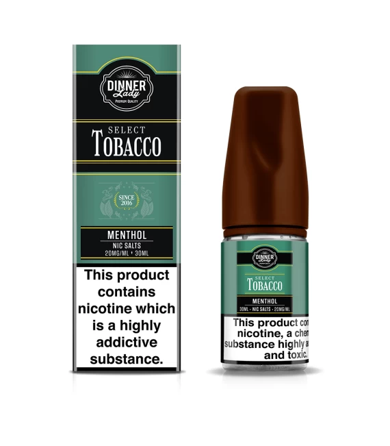 Dinner Lady Select Tobacco Menthol Salt Likit