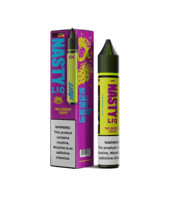 Nasty Liq Mix Berries Grape (Üzüm, Karışık Meyve) E-Likit