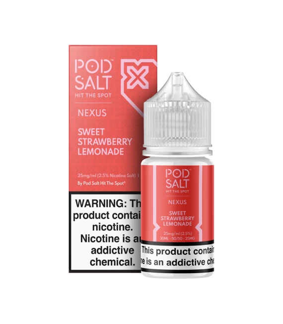 Pod Salt Sweet Strawberry Lemonade Salt Likit