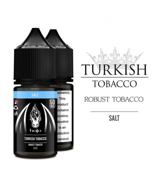 Halo Turkish Tobacco Salt Likit 30ml