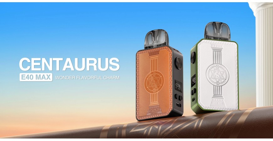 Lost Vape Centaurus E40 Max Pod Mod – Şıklık ve Gücü Bir Arada Sunan Yenilikçi Tasarım